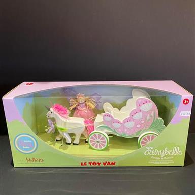 Le Toy Van Fairybelle Carriage and Unicorn TV642