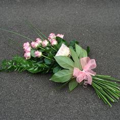 710 Dozen Pink Roses Tied