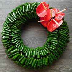 830 Looped Foliage Ring