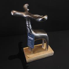 Parlane Metal Moose on a Plinth
