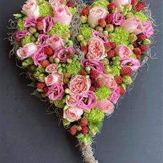 335 Textured Heart