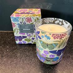 Gisela Graham Wisteria Scented Candle 