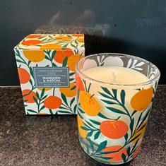 Gisela Graham Mandarin and Matcha Scented Candle