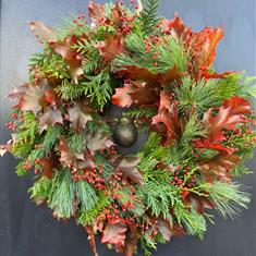 Autumnal Door Decoration 