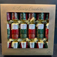 Gisela Graham Luxury Crackers (Nutcracker) 6 per box