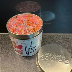Candle Tin I Love You
