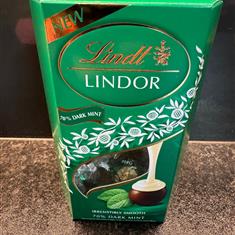 Lindt Lindor Mint Chocolate Truffles 200gr