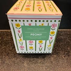 Gisela Graham Peony Scented Candle Small