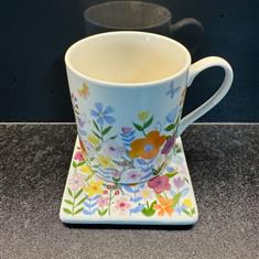 Gisela Graham PrettyMug and Coasters 