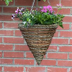 Cone Shaped Hanging Basket 28cm