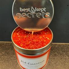 Candle Tin Hot Cinnamon 