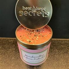 Candle Tin Marshmallow and Green Pistachio 