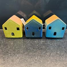 Set of 3 LED houses
