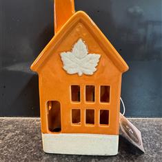 Orange LED House (Maple leaf)