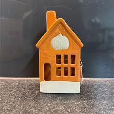 Orange LED House (Pumpkin)