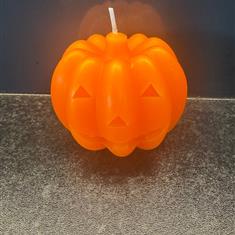 Pumpkin Candle Orange