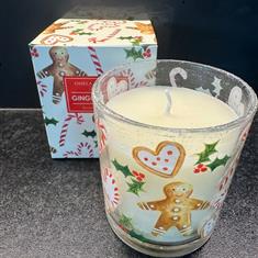 Gisela Graham Gingerbread Man Scented Candle