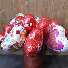 Valentines Balloon pick 7inches