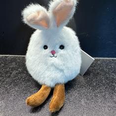 Gisela Graham Plush Rabbit white 