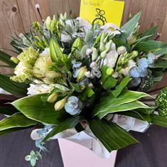 Cameo and Lace Hand Tied