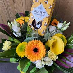Sunshine Hand Tied Chocolate Gift Set