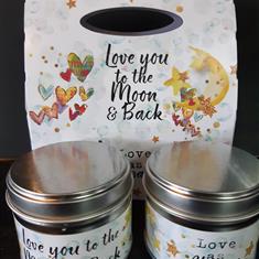 Love You to the Moon and Back Candle Gift Set