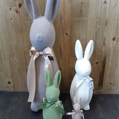 Easter Flock Bunny, assorted colours