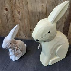 Wooden Easter Bunny, assorted colours