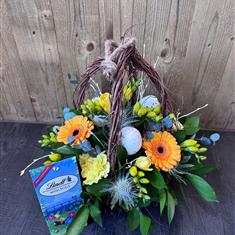 Gregory with Lindt Mini Eggs