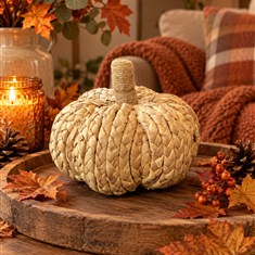 Heaven Sends Rattan Pumpkin