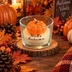 Heaven sends Hello Autumn Candle