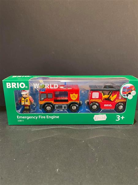 Brio emergency sales fire engine