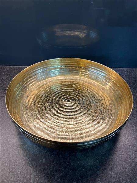 Gold decorative bowl deals