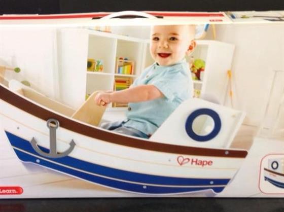 Hape boat best sale rocker