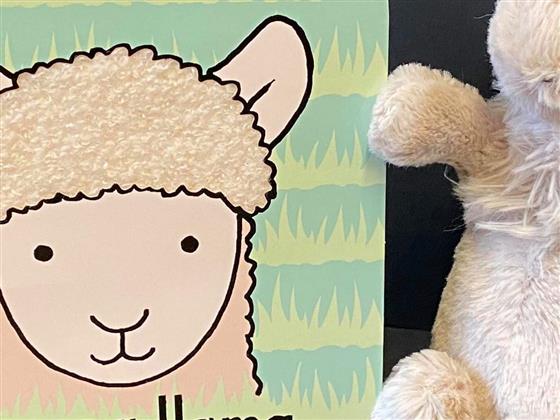Jellycat If I were a Llama soft toy and book